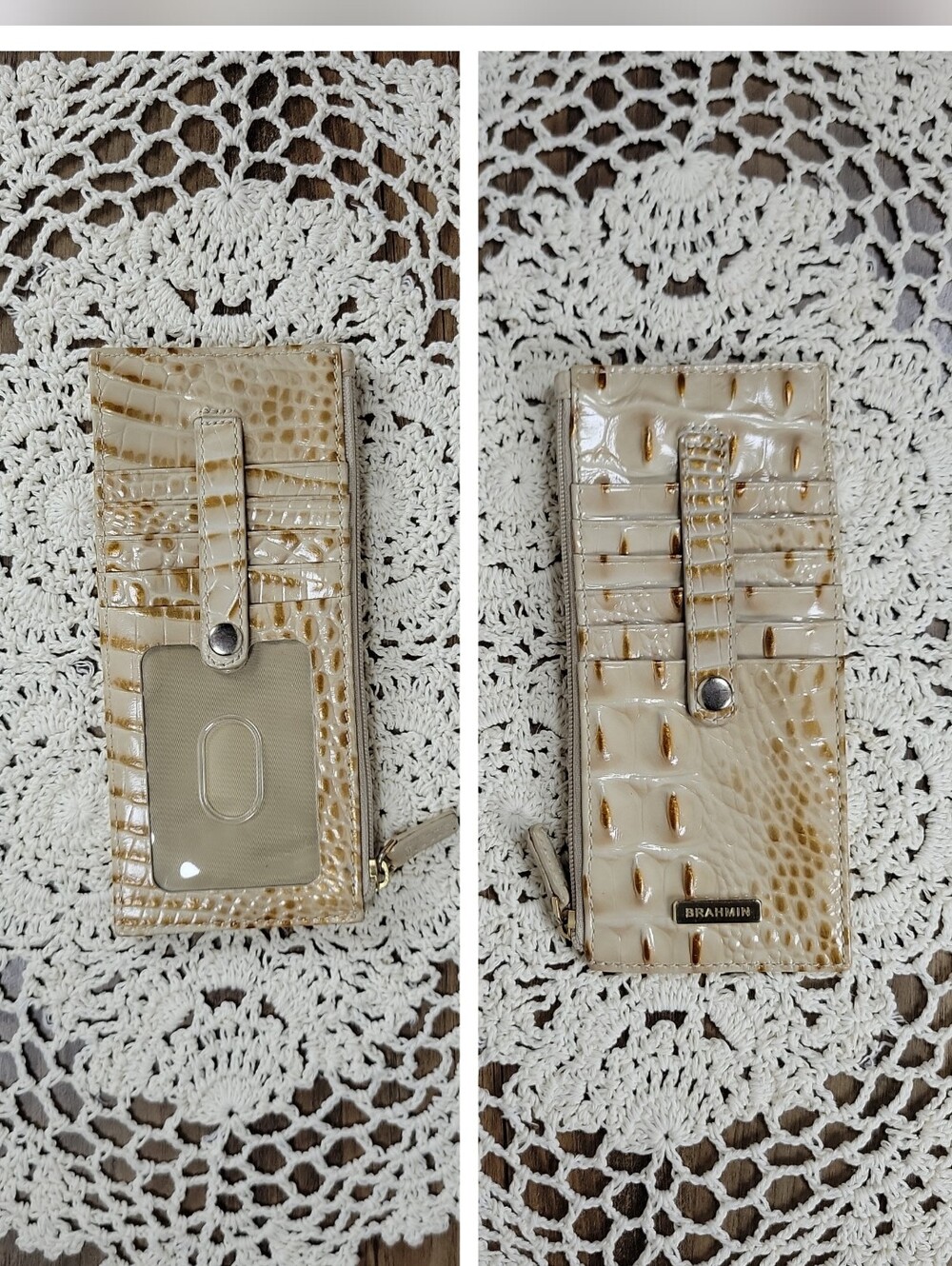 Brahmin Crossbody + Credit Card Wallet - Picture 5 of 5
